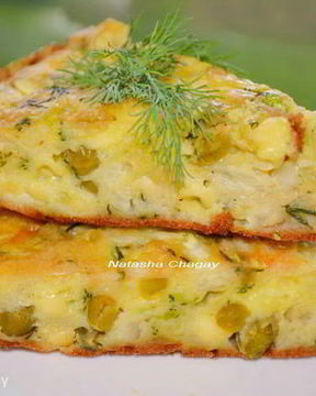 Капустно-сырная запеканка