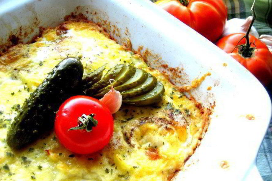 Рецепт картофельная запеканка под сыром