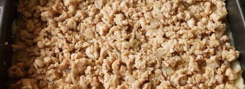 картофельная запеканка с куриным фаршем и сыром. Шаг 4