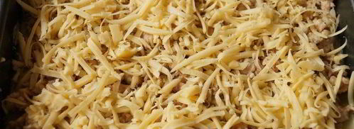 картофельная запеканка с куриным фаршем и сыром. Шаг 5