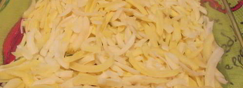 картофельная запеканка с сосисками и грибами. Шаг 5