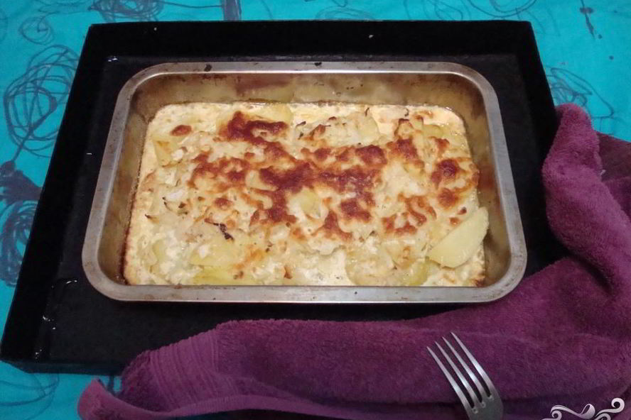 Рецепт картофельно-капустная запеканка