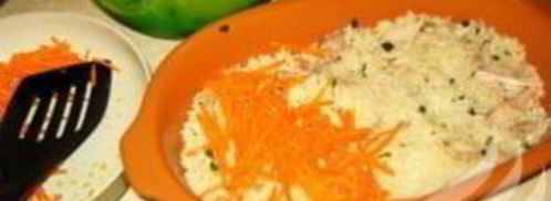 рисовая запеканка с курицей. Шаг 6