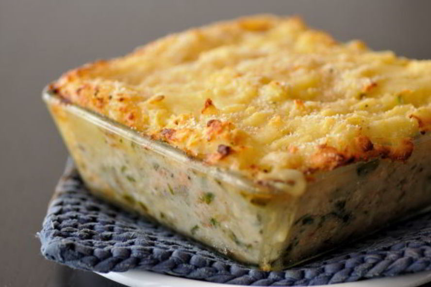 Рецепт рыбная запеканка с картофелем