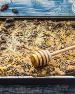 Сладкая запеканка из дикого риса