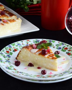 Творожная запеканка без яиц в духовке