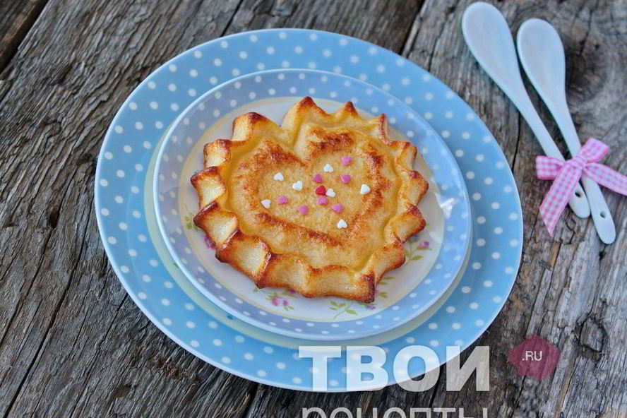 Рецепт творожная запеканка из детского сада