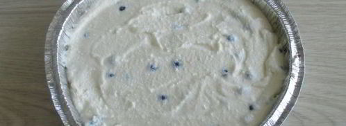 творожная запеканка с черникой. Шаг 8