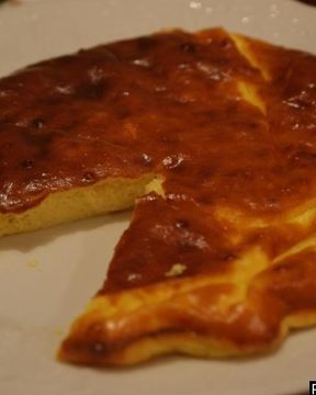 Творожная запеканка с лимонной цедрой и ванилью