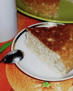 Творожная запеканка с отрубями