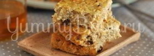 творожная запеканка с яблоком. Шаг 4