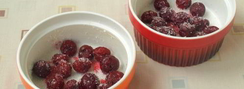 творожно-овсяная запеканка с вишней. Шаг 3