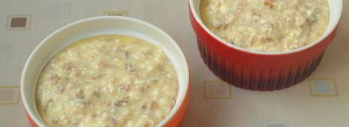 творожно-овсяная запеканка с вишней. Шаг 4