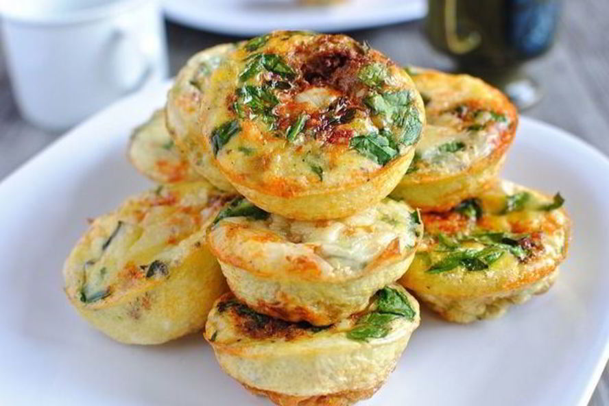 Рецепт творожные мини-запеканки с овощами в духовке