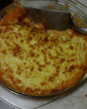 Тыквенная запеканка с куриным филе