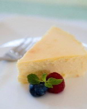 Ванильная творожная запеканка