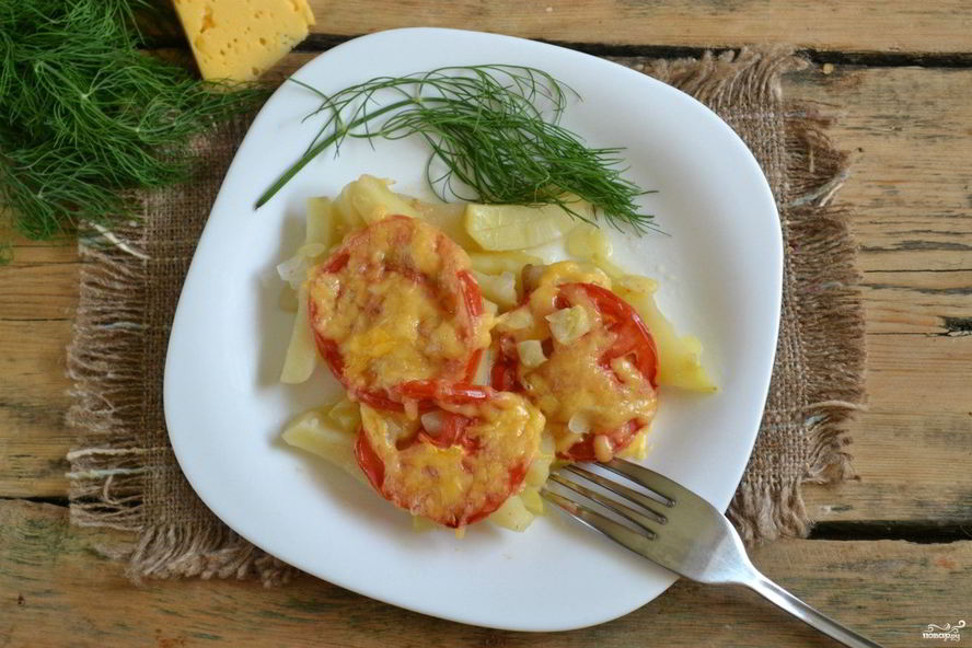 Рецепт вегетарианская запеканка из картофеля