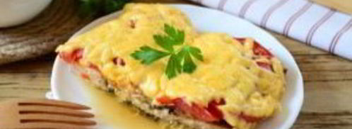 запеканка из баклажанов с куриной грудкой. Шаг 11