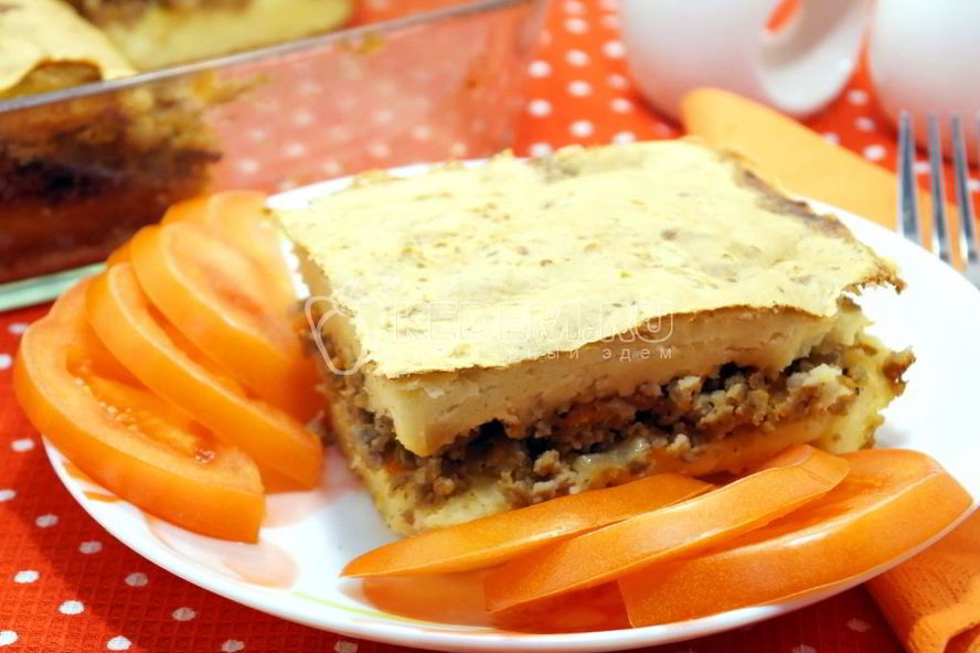 Рецепт запеканка из картофеля с фаршем