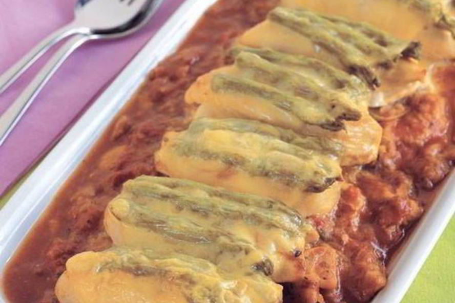 Рецепт запеканка из курицы со спаржей