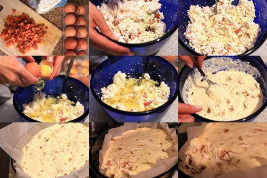 Рецепт запеканка из обезжиренного творога с курагой