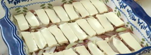 запеканка из свинины с картофелем в духовке. Шаг 8