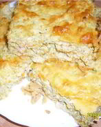 Запеканка с куриным филе, овощами и фасолью