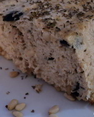 Запеканка с тунцом и кедровыми орехами