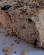 Запеканка с тунцом и кедровыми орехами