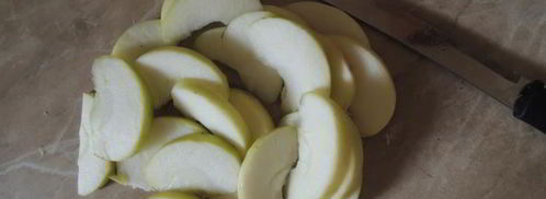 зимняя творожная запеканка с яблоками и корицей. Шаг 8