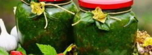 аджика из петрушки. Шаг 4