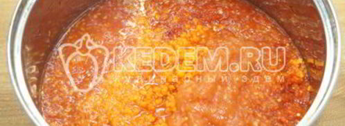 аджика на зиму. Шаг 4