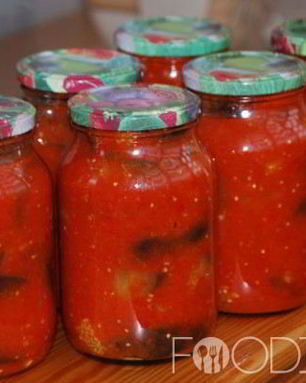 Баклажаны в аджике