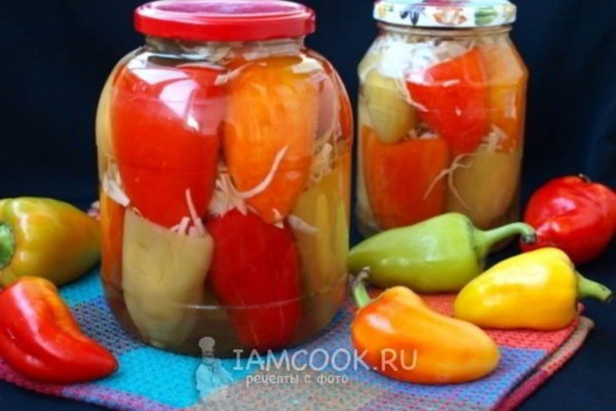 Рецепт болгарский перец с капустой на зиму