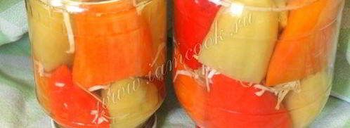 болгарский перец с капустой на зиму. Шаг 9