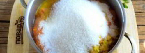 абрикосовый джем с апельсином на зиму. Шаг 6