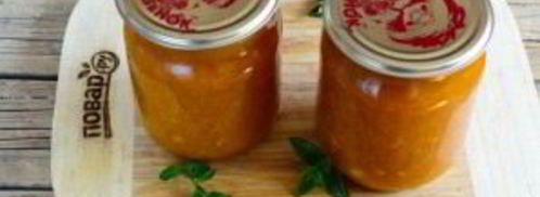 абрикосовый джем с апельсином на зиму. Шаг 8