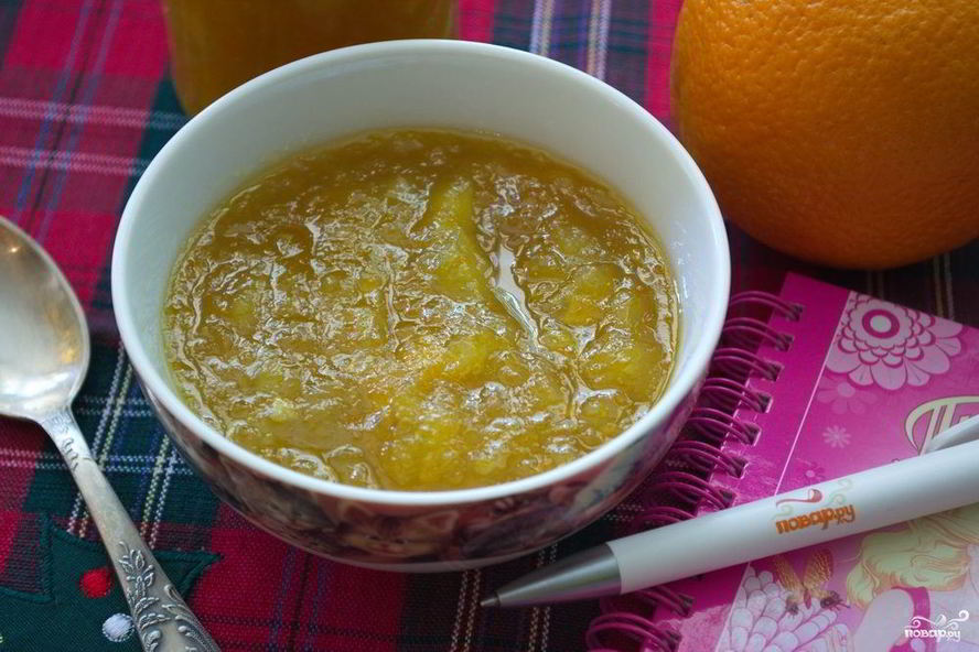 Рецепт апельсиновый джем на зиму