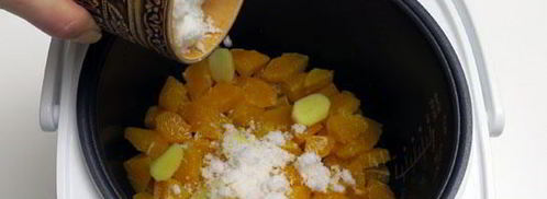 апельсиновый джем в мультиварке. Шаг 2