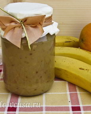 Банановый джем