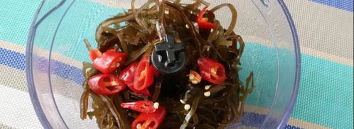 чиа-джем из морской капусты и клюквы. Шаг 2