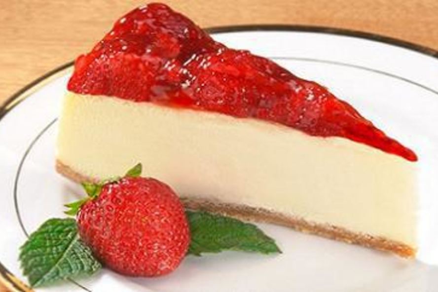 Рецепт чизкейк с клубничным джемом