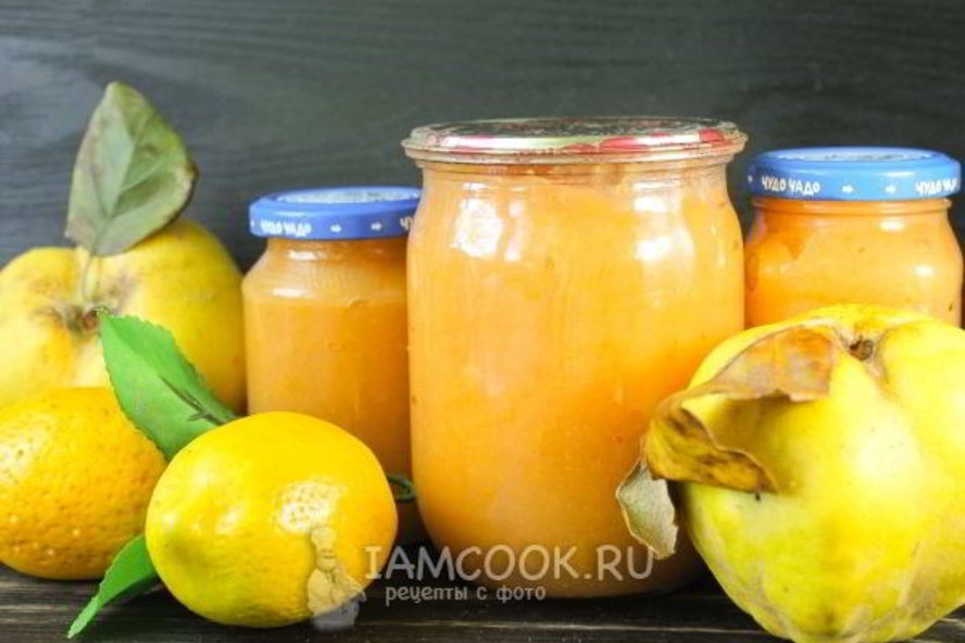 Рецепт джем из айвы на зиму