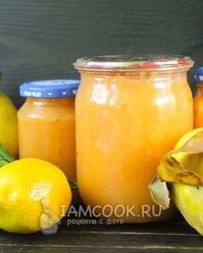 Джем из айвы на зиму