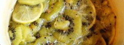 джем из киви и лимонов с кардамоном. Шаг 6