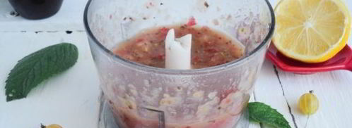 джем из крыжовника, лимона и мелиссы. Шаг 6