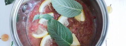 джем из крыжовника, лимона и мелиссы. Шаг 8