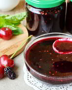 Джем из вишни и шелковицы