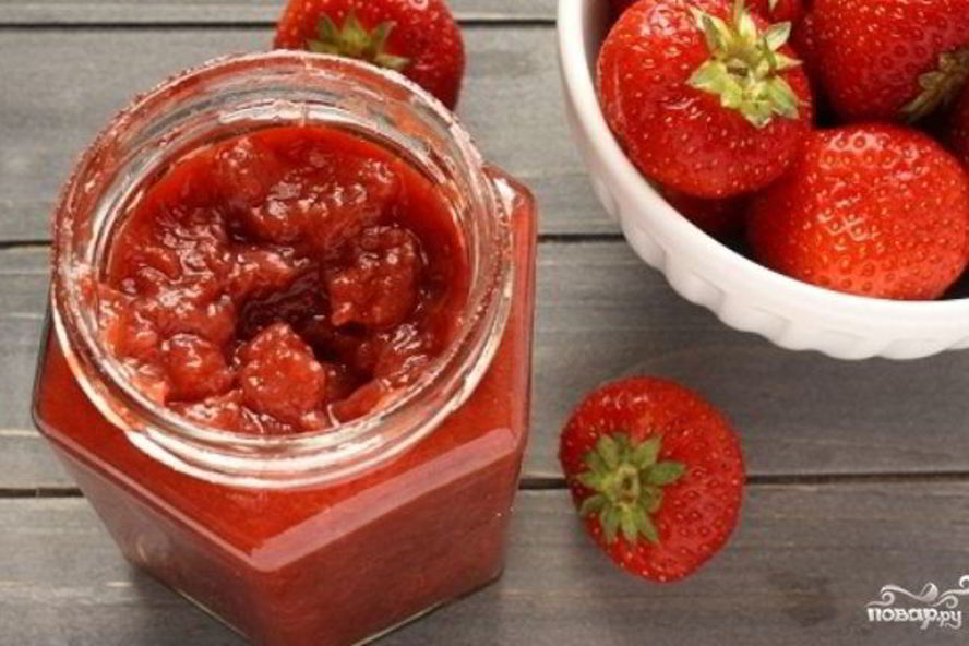 Рецепт клубничный джем на зиму