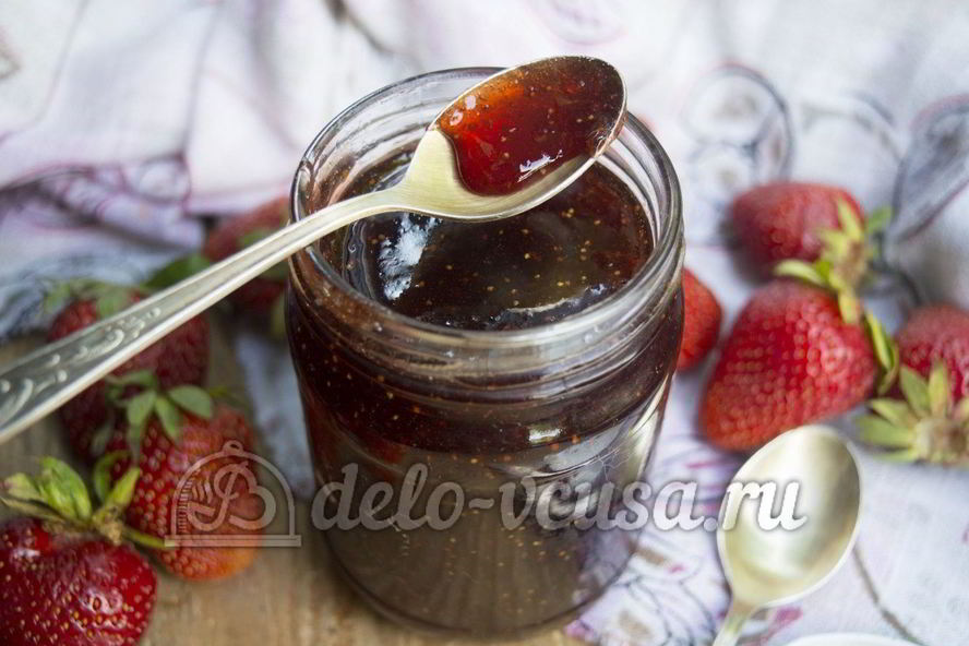 Рецепт клубничный джем с апельсином